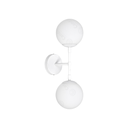 APLIQUE G9 2X8W W: 48,2cm
H: 21,5cm
 BLANCO MATE