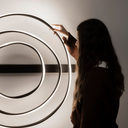  TWERK- APLIQUE LED 68W ORO 400+600+800MM BLANCO DINÁMICO