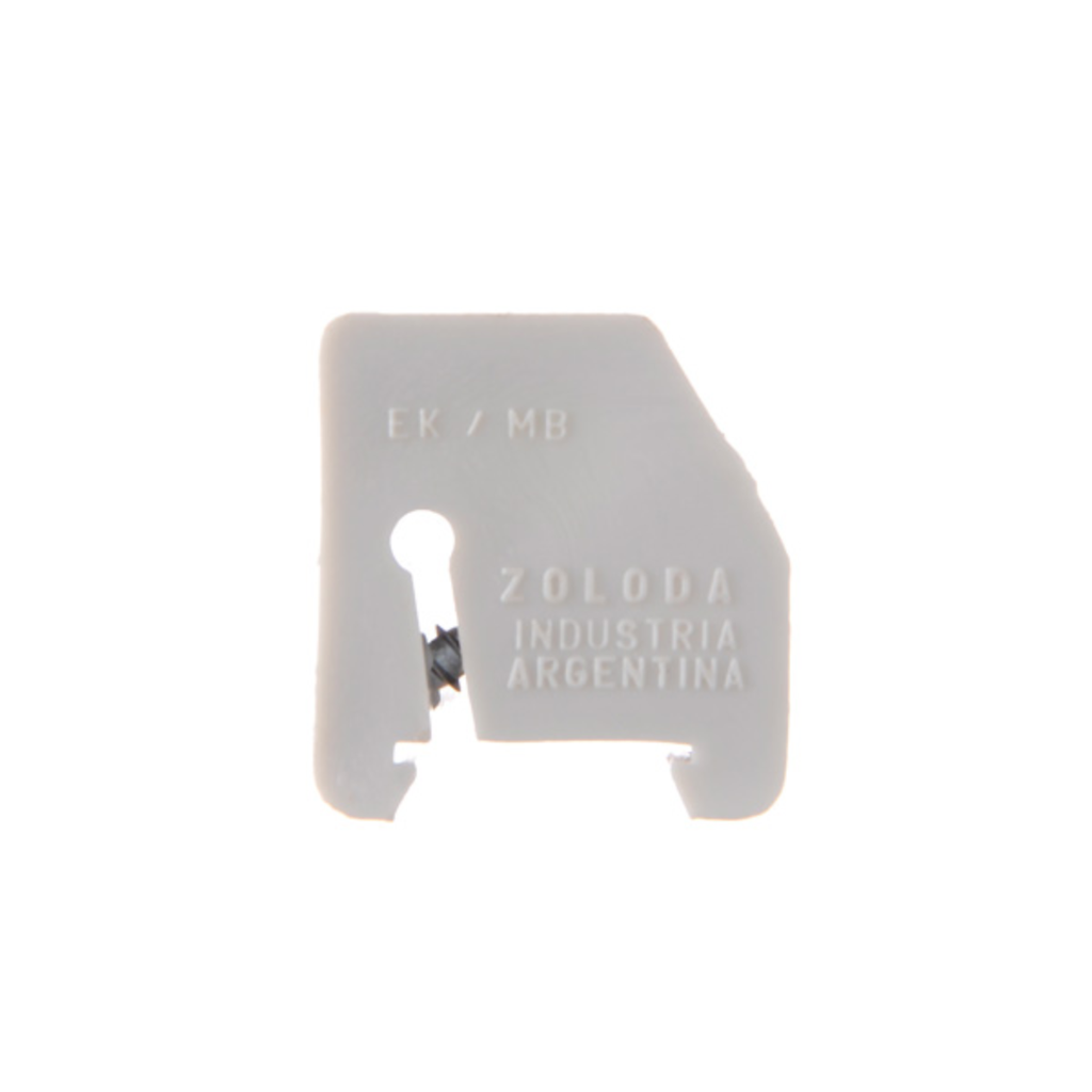 Extremo bornera para riel NS-MB EK/MB