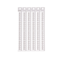 Plancha de números U1;V1;W1;U2;V2;W2;U3;V3;W3;PE (15 de c/u) IBC-04-10