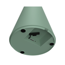VELADOR A BATERIA SPACE DIMERIZABLE MACROLED, VERDE, DC5V, 2700K, IP44, 160LM, INCLUYE CABLE USB-C