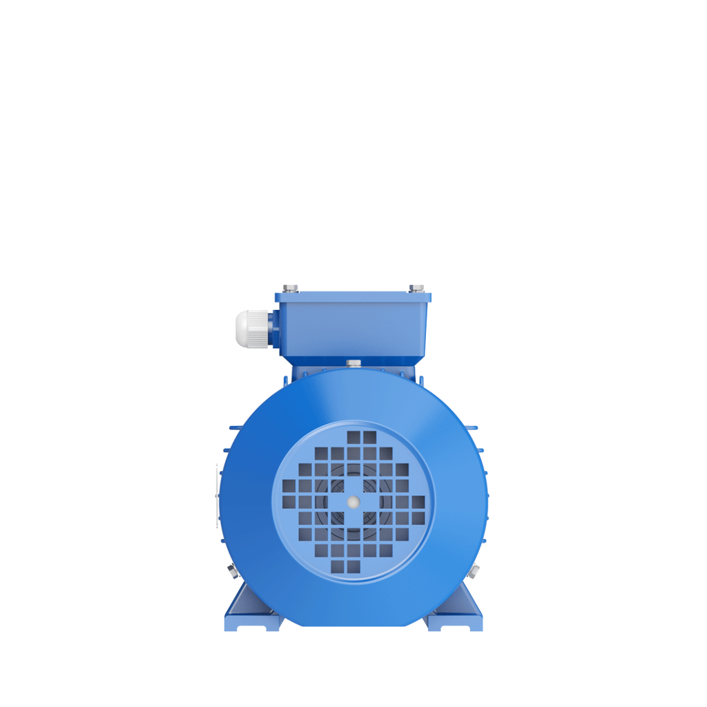 Motor Ronin Trifásico - Eficiencia: IE2 - Polos: 2 (3000 RPM) - Cuerpo de fundición de Hierro - 4 HP / 3 kW - Carcasa: 100L - B3 - Tensión: 220/380V,IP55,IEC60034