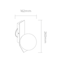 Aplique Solo 1xG9 Negro Mate