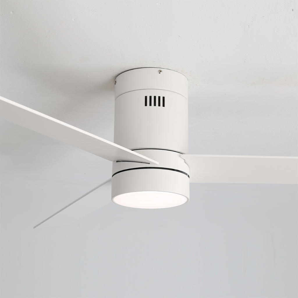 Haití Motor Blanco Aspas Blanco con luz Smart Diam. 52"