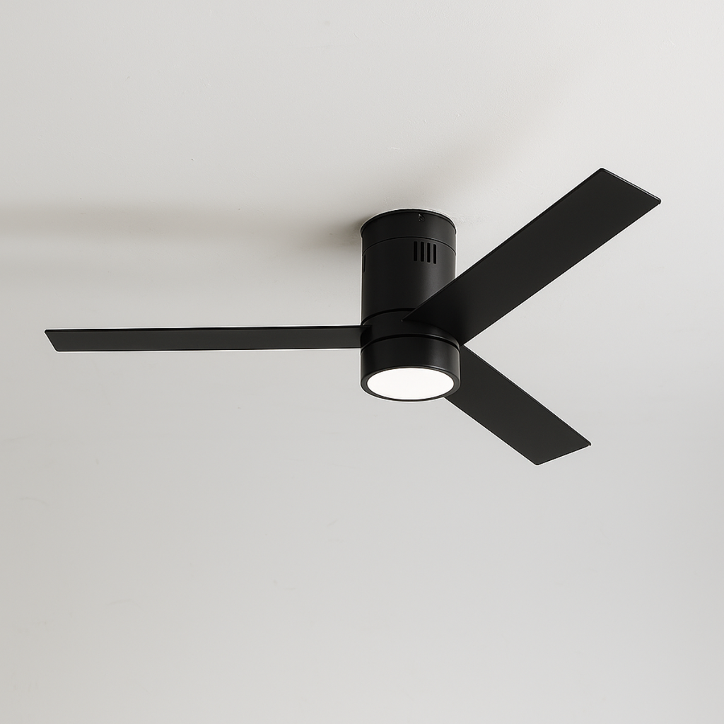 Haití Motor Negro Aspas Negro con luz Smart Diam. 52"