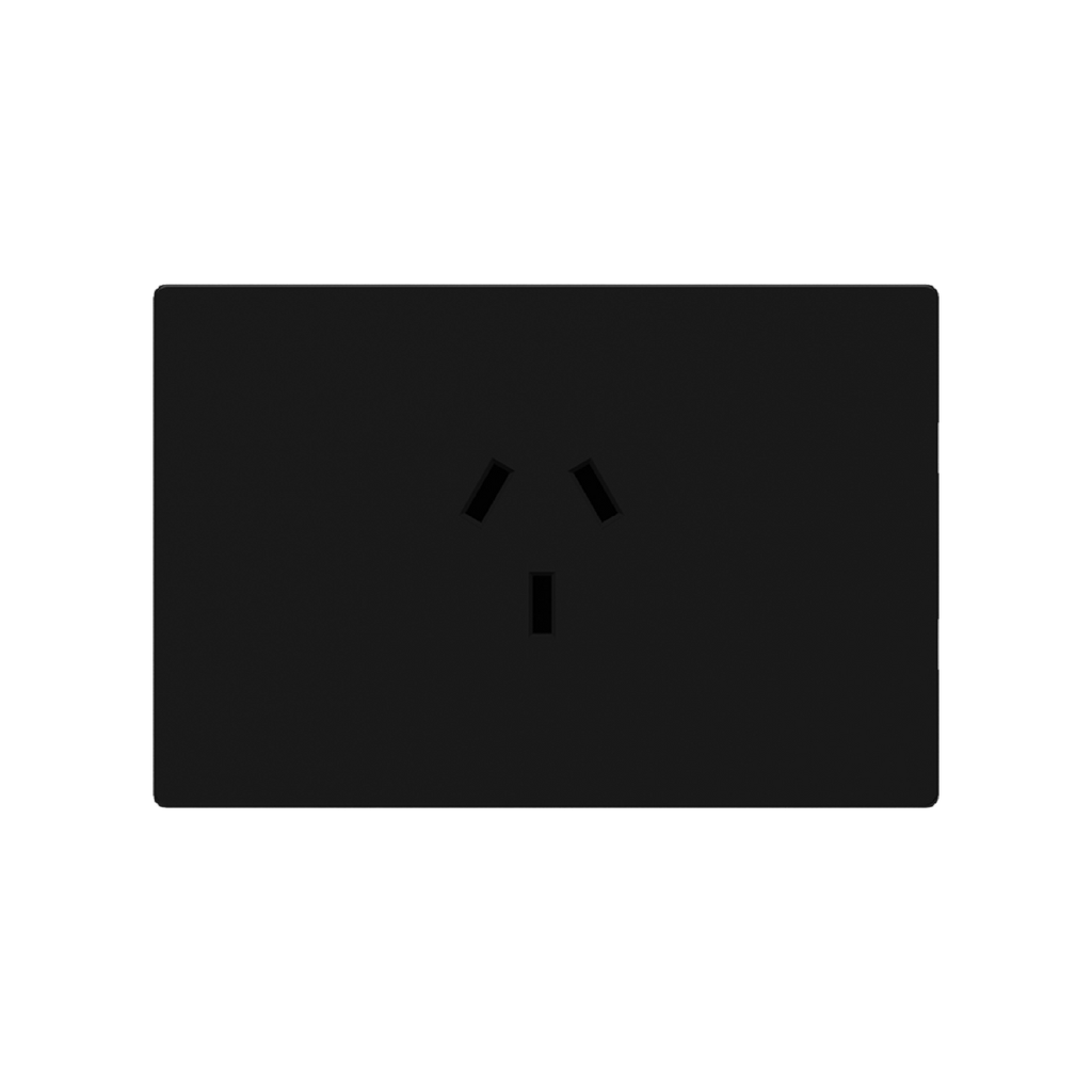 TOMACORRIENTE 20A MILAN MACROLED, AC 250V, 20A MAX. BASTIDOR METALICO, SIN FRENTE