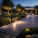 BOLARDO DECORATIVO MONA 10W 3000K NEGRO IP54