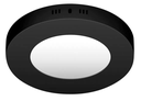 PANEL PLAFON CIRCULAR NEGRO MACROLED 6W AC85-265V CALIDO 3000K