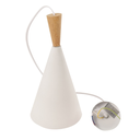 ARTEFACTO COLGANTE BEAT TALL LEUK BLANCO
