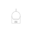 ARTEFACTO COLGANTE TOM DIXON I LEUK COBRE