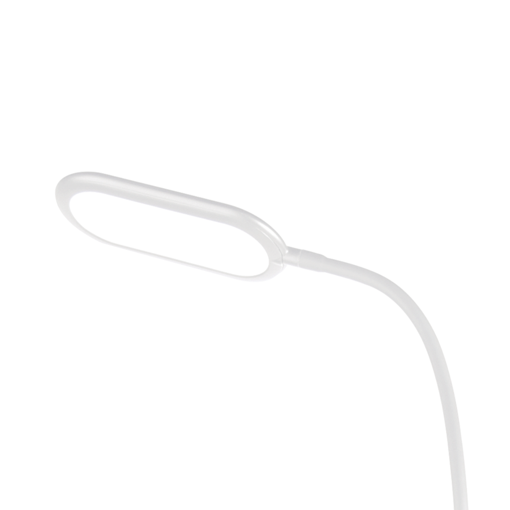 LAMPARA LED DE PIE BLANCO, 10W 850LM, AC100-240V, RA>80, 3 TEMP COLOR, DIMEABLE, MEMORIA ULTIMA FUNCION