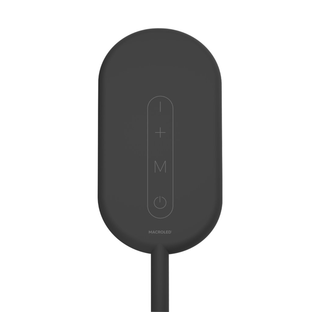 LAMPARA LED DE PIE NEGRO, 10W 850LM, AC100-240V, RA>80, 3 TEMP COLOR, DIMEABLE, MEMORIA ULTIMA FUNCION