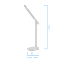 LAMPARA LED VELADOR BLANCO, 6W 320LM, AC100-240V, RA>80, 3 TEMP COLOR, DIMEABLE, MEMORIA ULTIMA FUNCION