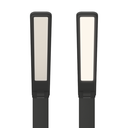 LAMPARA LED VELADOR NEGRO, 8W 600LM, AC100-240V, RA>80, BLANCO CALIDO, DIMEABLE, CARGADOR INALAMBRICO