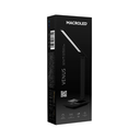 LAMPARA LED VELADOR NEGRO, 8W 600LM, AC100-240V, RA>80, BLANCO CALIDO, DIMEABLE, CARGADOR INALAMBRICO
