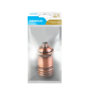 PORTALÁMPARA ALUMINIO E27 VINTAGE COBRE