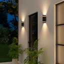 Aplique Bidireccional Ext Oval Blanco GU10 Al
