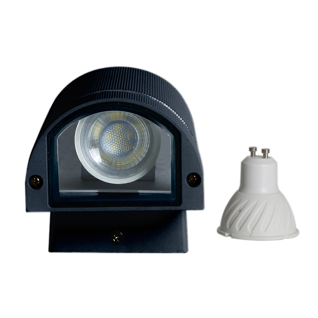 Unidireccional de exterior oval negro