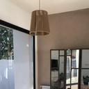 NERVO LAMPARA AMALFI 30X40X35 CORDÓN HABANO INSTALACIÓN BLANCA