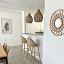 NERVO LAMPARA LUCCA 42X50 HILO DE YUTE