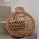 NERVO LAMPARA TROPEA 40X40CM RATTAN