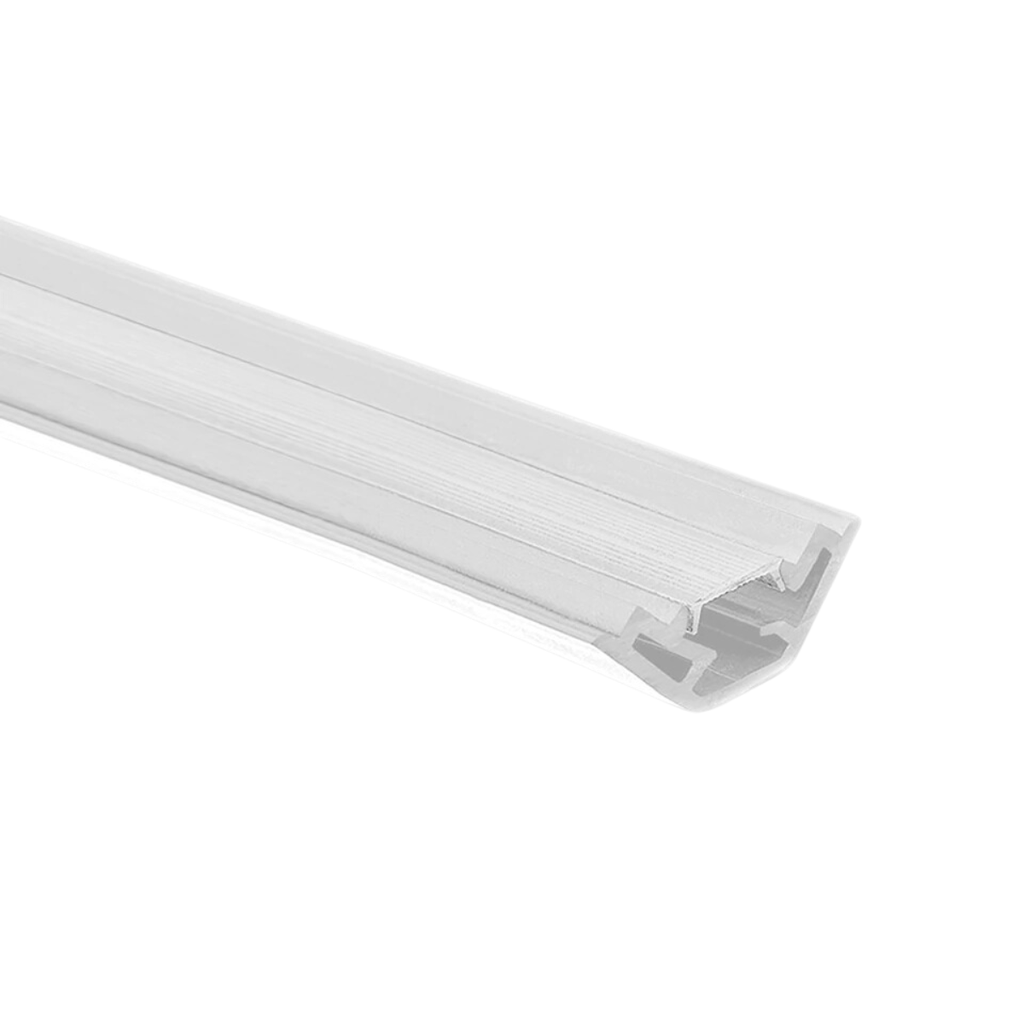 PERFIL DE PVC ESQUINERO 45º BLANCO X 2MTS