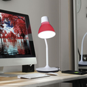 V. flex bco. soft touch; dim. + usb; cabezal rojo; 4.5w led