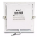 PANEL FLAT CUADRADO KING 18W AC165-265V FRIO 6500K