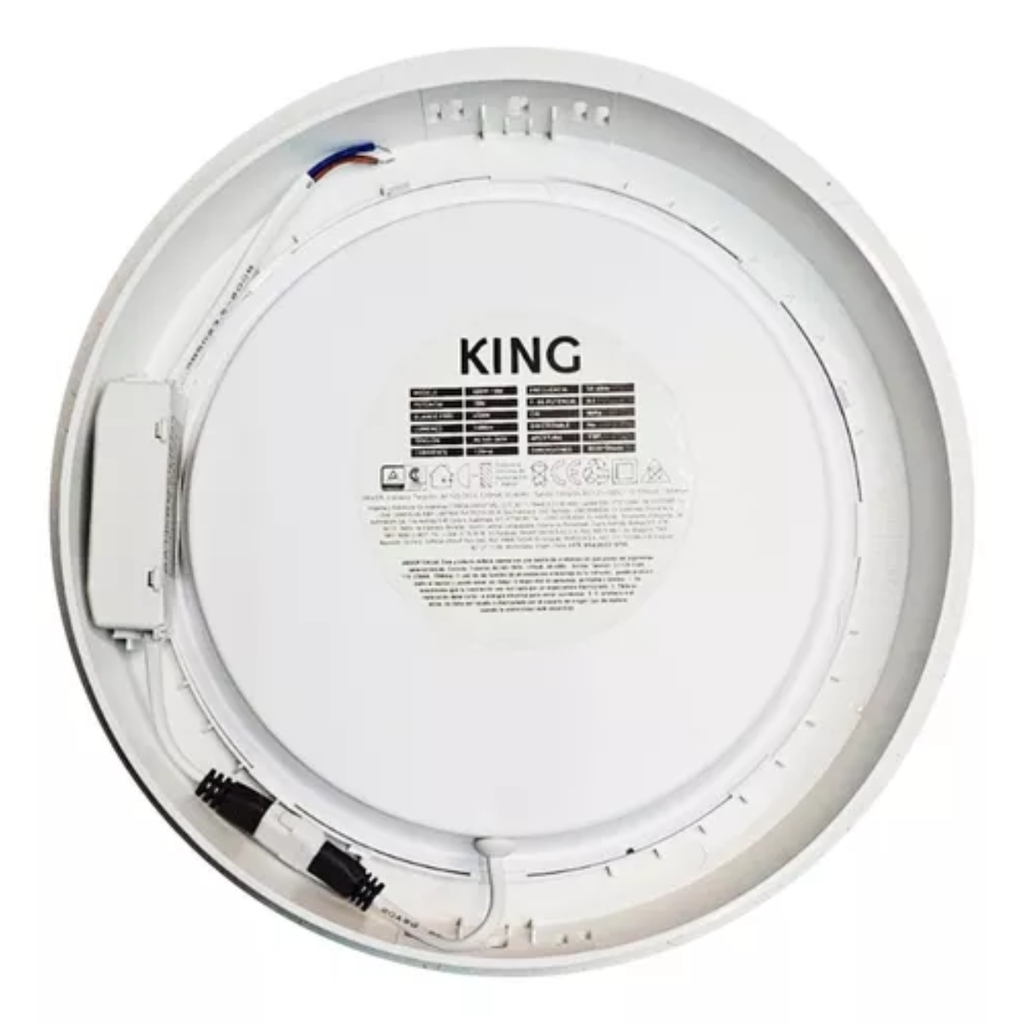 PANEL PLAFON CIRCULAR KING 18W AC165-265V FRIO 6500K