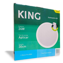 PANEL PLAFON CIRCULAR KING 24W AC165-265V FRIO 6500K