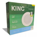 PANEL PLAFON CIRCULAR KING 6W AC165-265V FRIO 6500K