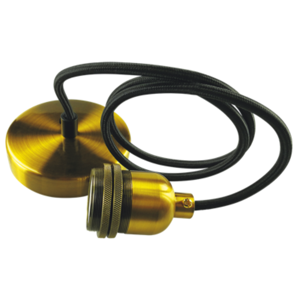COLGANTE VINTAGE DE METAL TBCIN 60W COBRE