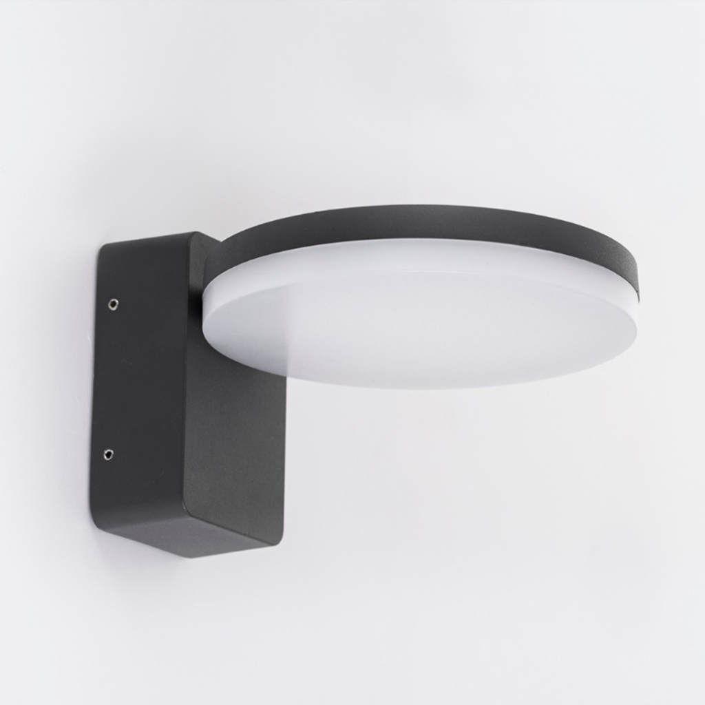 Iluminación Exterior de pared VK-P-GR-12W-3000K 12W gris 900 D165 x 115 x 70 mm