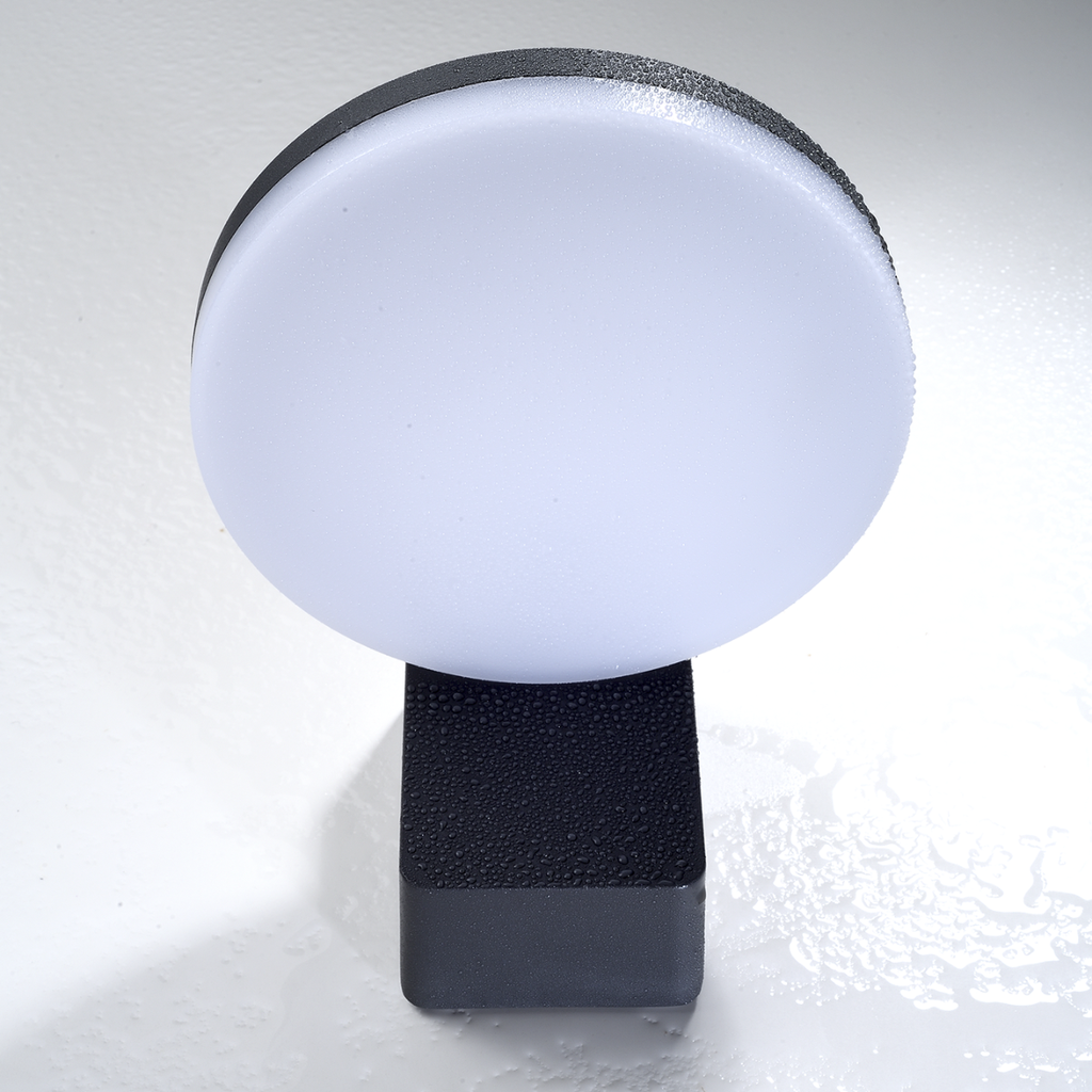 Iluminación Exterior de pared VK-P-GR-12W-3000K 12W gris 900 D165 x 115 x 70 mm