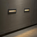 Iluminación Exterior de pared embutido VK-BRISA H-GR-5W-3000 5W gris 350 210x65x60mm
