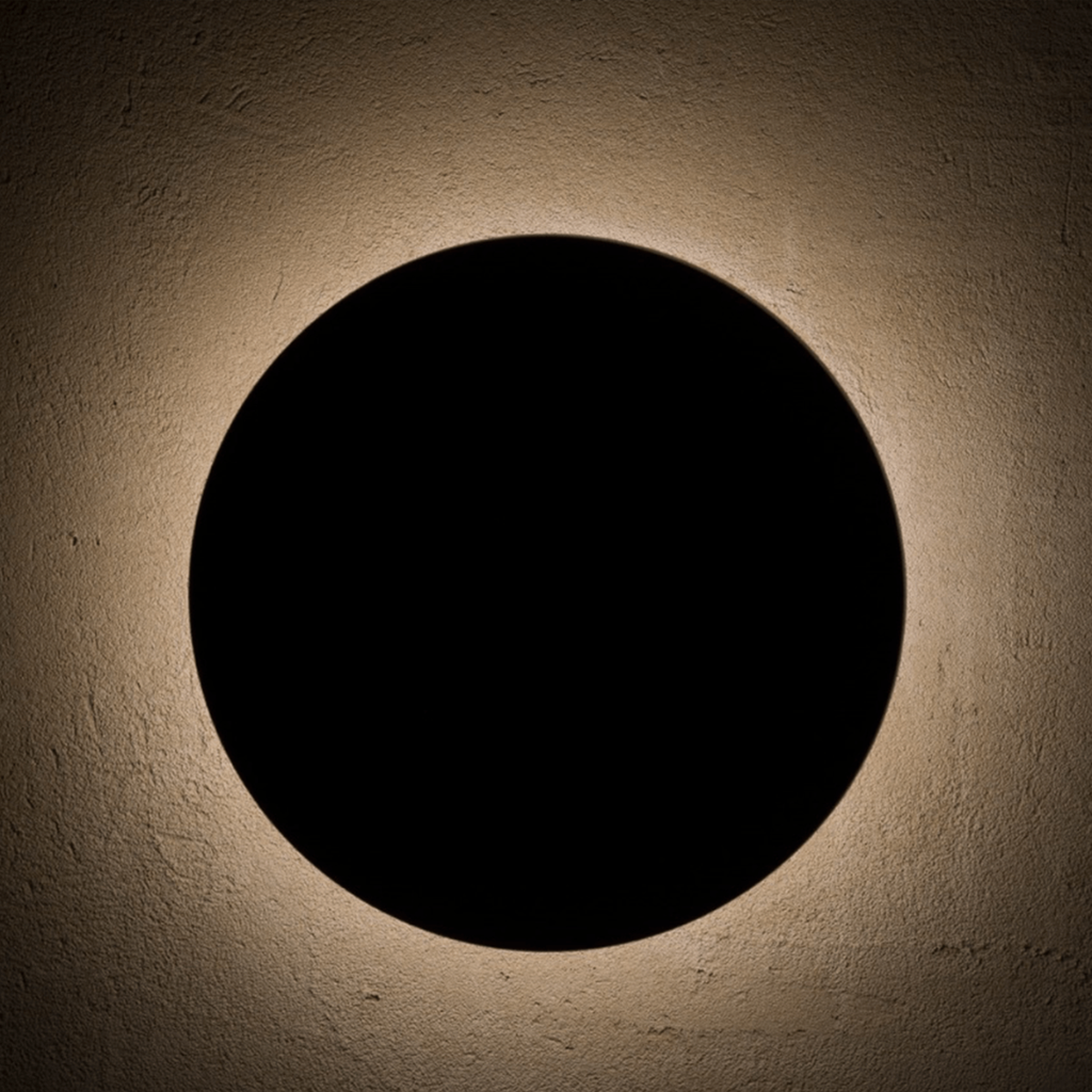 Iluminación Exterior de pared embutido VK-YIKA P-NG-8W-3000K 8W negro 676 D 165x58mm