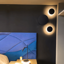 Iluminación Exterior de pared embutido VK-YIKA P-NG-8W-3000K 8W negro 676 D 165x58mm