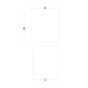 Spot decorativo para pared  SYMUD PRO NEGRO  3000