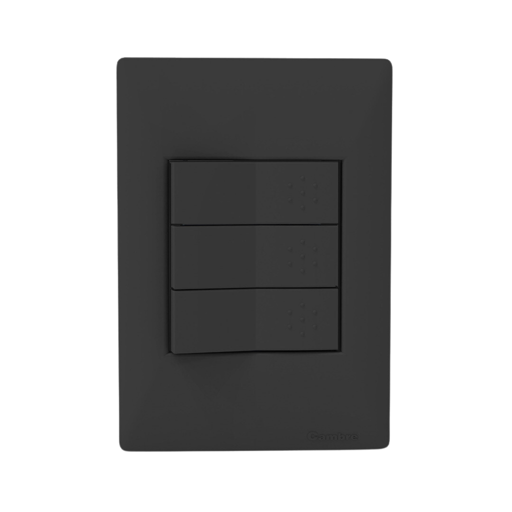 TAPA 3 MODULOS SIGLO XXII GRIS