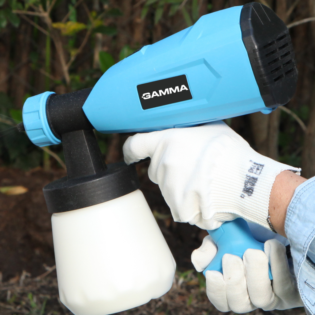 Equipo para pintar a soplete  350 W | Viscosidad máx. 60 Din/seg | Caudal máx. 700 mL/seg | 1 ,8 Kg