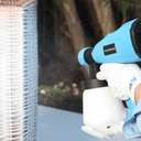 Equipo para pintar a soplete  350 W | Viscosidad máx. 60 Din/seg | Caudal máx. 700 mL/seg | 1 ,8 Kg