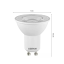 Dis-LED PAR16 36° 4W 6500K 350lm BIV GU10 G4