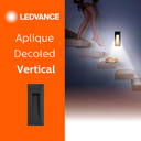 LEDVANCE DECOLED VERTICAL BLACK 1W IP65