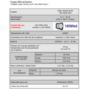 Luz  Solar Street inalámbrica  160WLED - Recargable - Batería de litio incorporada Apto intemperie IP65 - Control Remoto incluido - Modo automático encendido noche apagado de día - Temporizador enc. 3 / 5 / 8Hs. Seleccionable - Apagado manual -  KIT DE INSTALACION (BARRAL) Y MONTAJE SIN CARGO