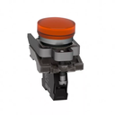 PILOTO LUMINOSO METALICO LED COMPONIBLE AMARILLO 24 VCA/VDC