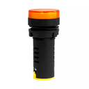PILOTO LUMINOSO PLASTICO LED MONOBLOQUE AMARILLO 24 VCA/VDC