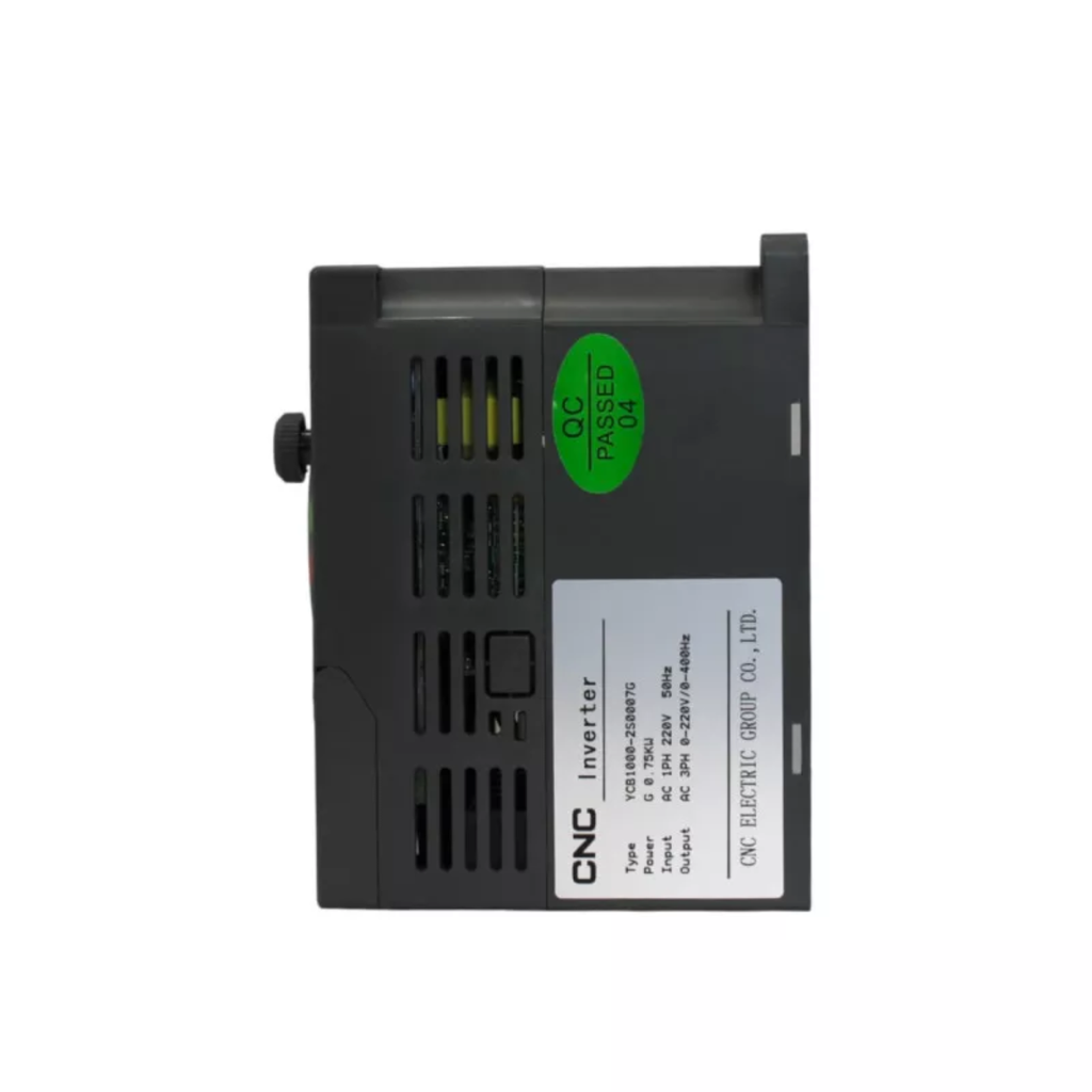 Variador de Velocidad MONOFASICO VFD YCB1000-
2T0007G 0.75KW 220V