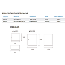 Unidireccional NICO AR111 para  aplicar en pared apto para intemperie. Cuerpo construido en chapa de acero galvanizado. Difusor de vidrio. 