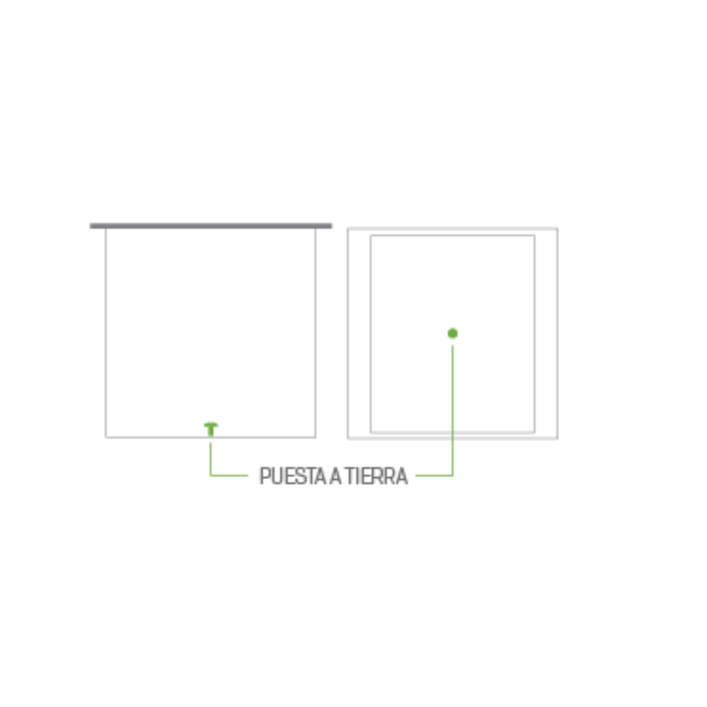 Caja de Pase/Derivación 30 x 30 x 10