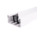 Cablecanal 100x50mm. color blanco (Incluye 2 unid. traba Cables) CKD-100-50-BL